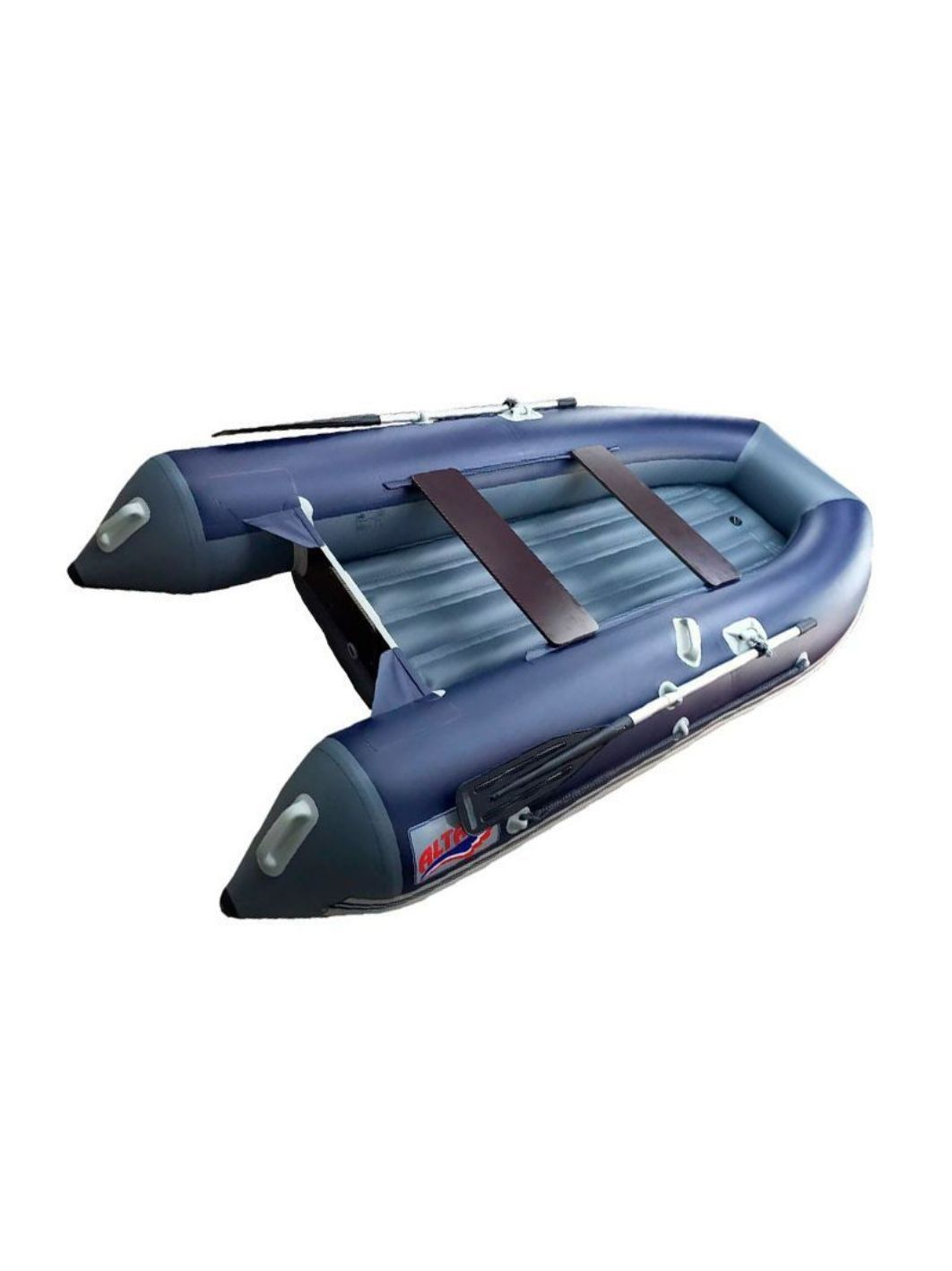 Лодка ALTAIR HD-340 сине-серая