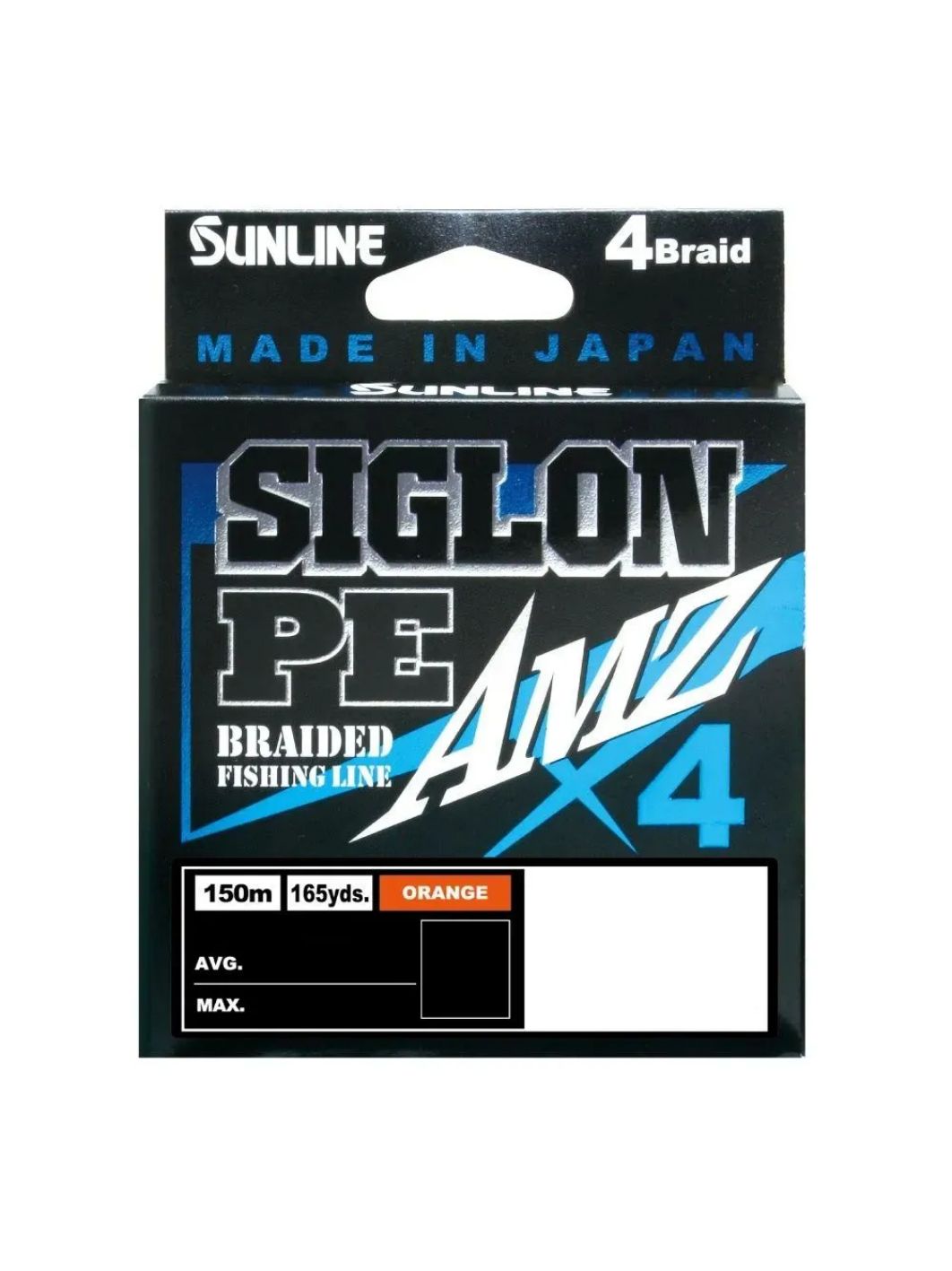 Шнур Sunline SIGLON PEx4 AMZ 150M(OR) #2.5/30LB