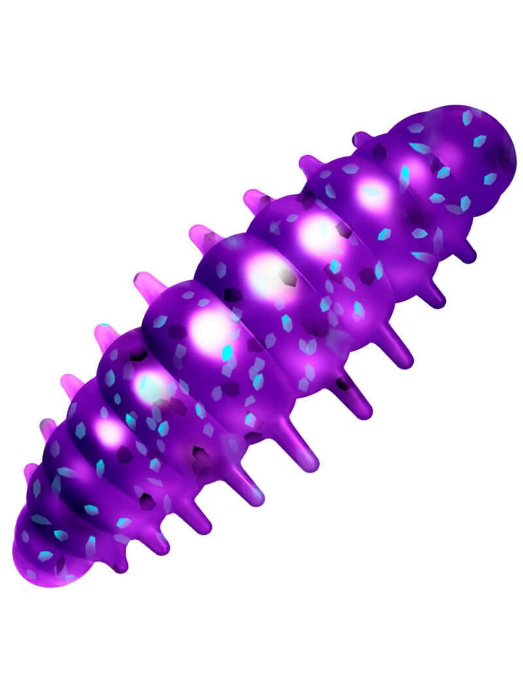 Приманка ZUB NOA LARVA 30мм(1, 2") -10шт,  (цвет 610) фиолетовый с блестками