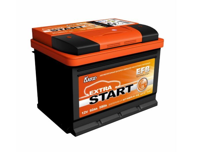6СТ 60 Extra Start EFB ЕВРО Аккумулятор зал/зар