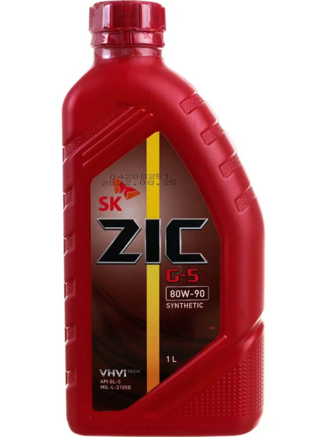 ZIC 80W90 G-5 GL-5 1L трансмиссионное масло