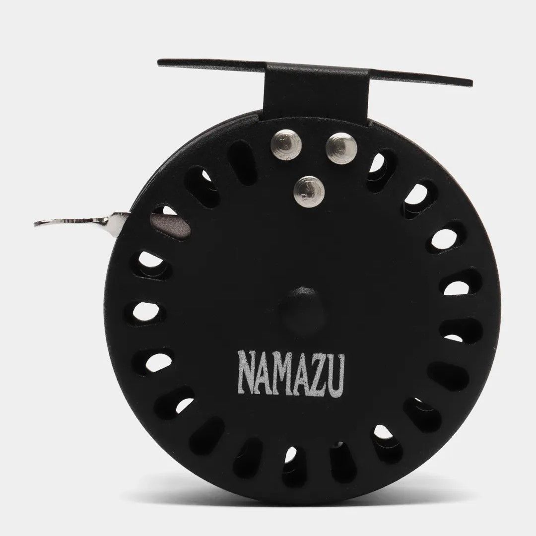 Катушка проводочная Namazu "Falcon" металлическая,  р. 7, 5 см,  черная