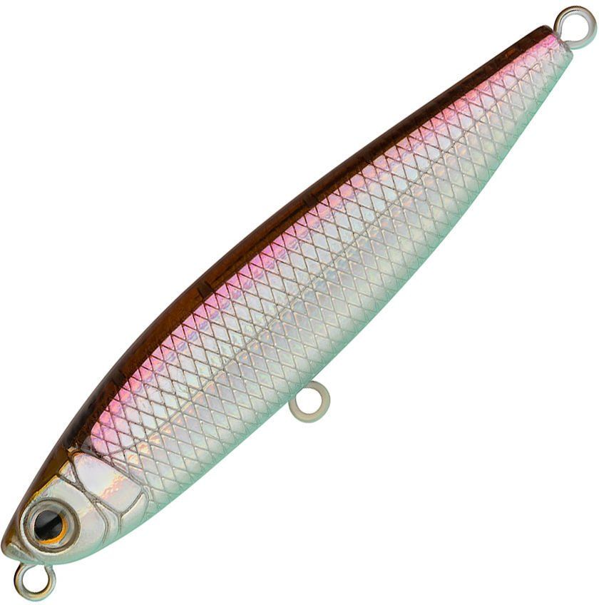 Воблер Стикбейт Strike Pro Scud Stick 70S (Slide Bait Heavy One 70),  70 мм,  16, 5 гр,  Загл. 0, 5м.-4, 0м.,  Тонущий,  цвет: A53-EP Silver Smelt UV,  (EG-245#A53-EP)