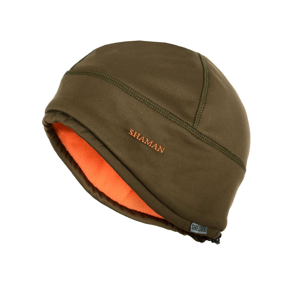 Шапочка мужская "Apex hat-2",  softshell,  оливковый /olive (59-60) м
