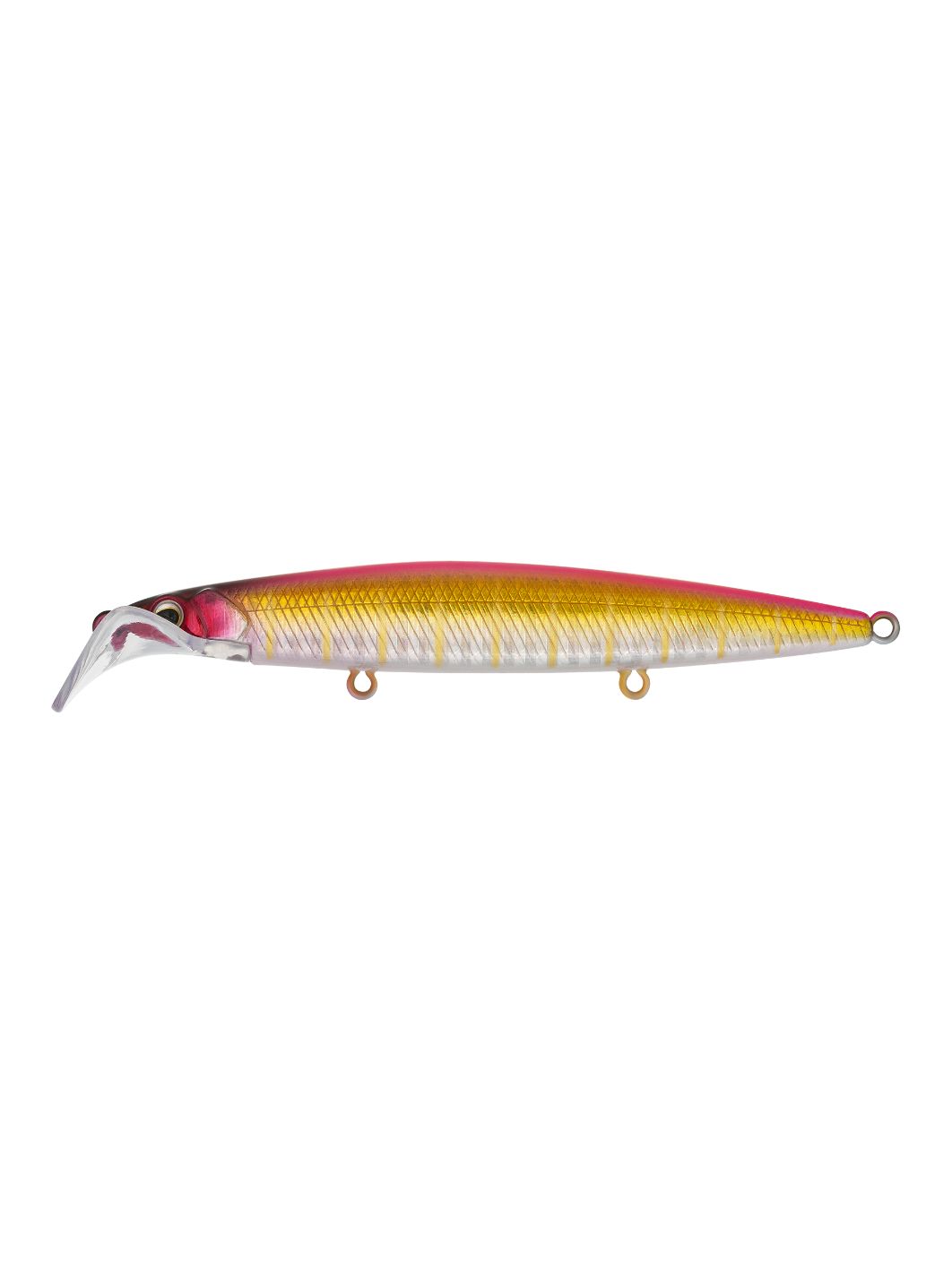 Воблер Минноу Strike Pro Scooter Minnow 110F,  110 мм,  11, 8 гр,  Загл. 1, 5м.-2, 5м.,  Плавающий,  цвет: 287-713 (EG-186F#287-713)