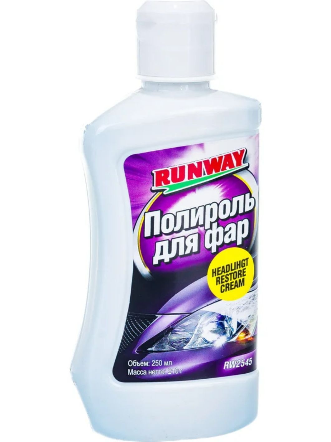 RUNWAY Полироль фар 250мл