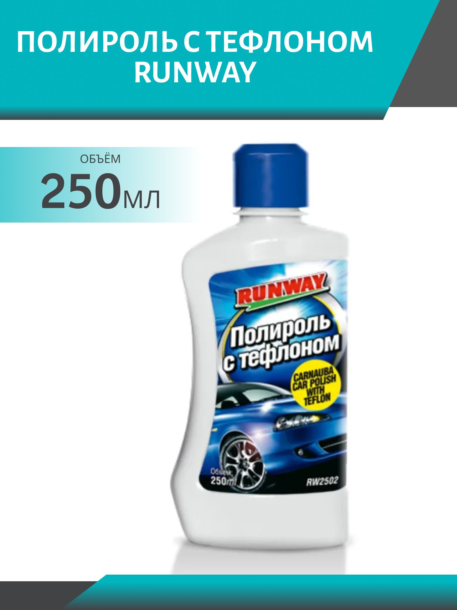 RUNWAY Полироль с тефлоном 250мл