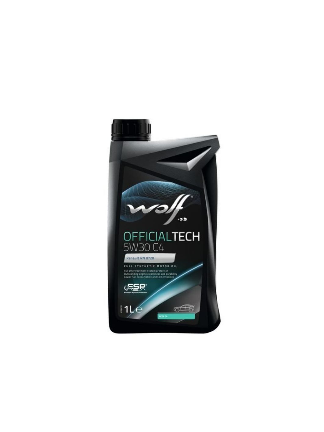 WOLF OFFICIALTECH 5W30 C4 1л синтетическое моторное масло