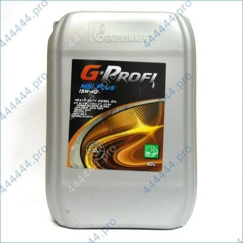 G-PROFI MSI Plus 15W40  20L минеральное моторное масло