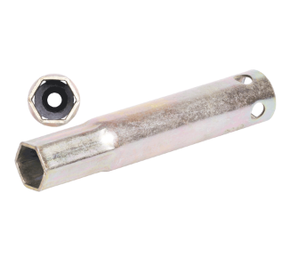 Ключ свечной 21*160мм трубка,  с резиновой вставкой Автом 15084