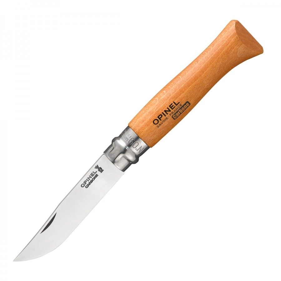 Нож Opinel 9VRN (бук/углеродистая)