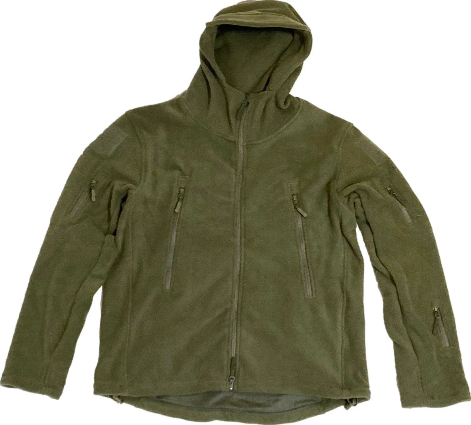 Джемпер флисовый с капюшоном "ЭФА-2"-К,  Цвет ХАКИ,  Размер XXL