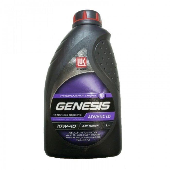 ЛУКОЙЛ 10W40 GENESIS UNIVERSAL 1л полусинтетическое моторное масло