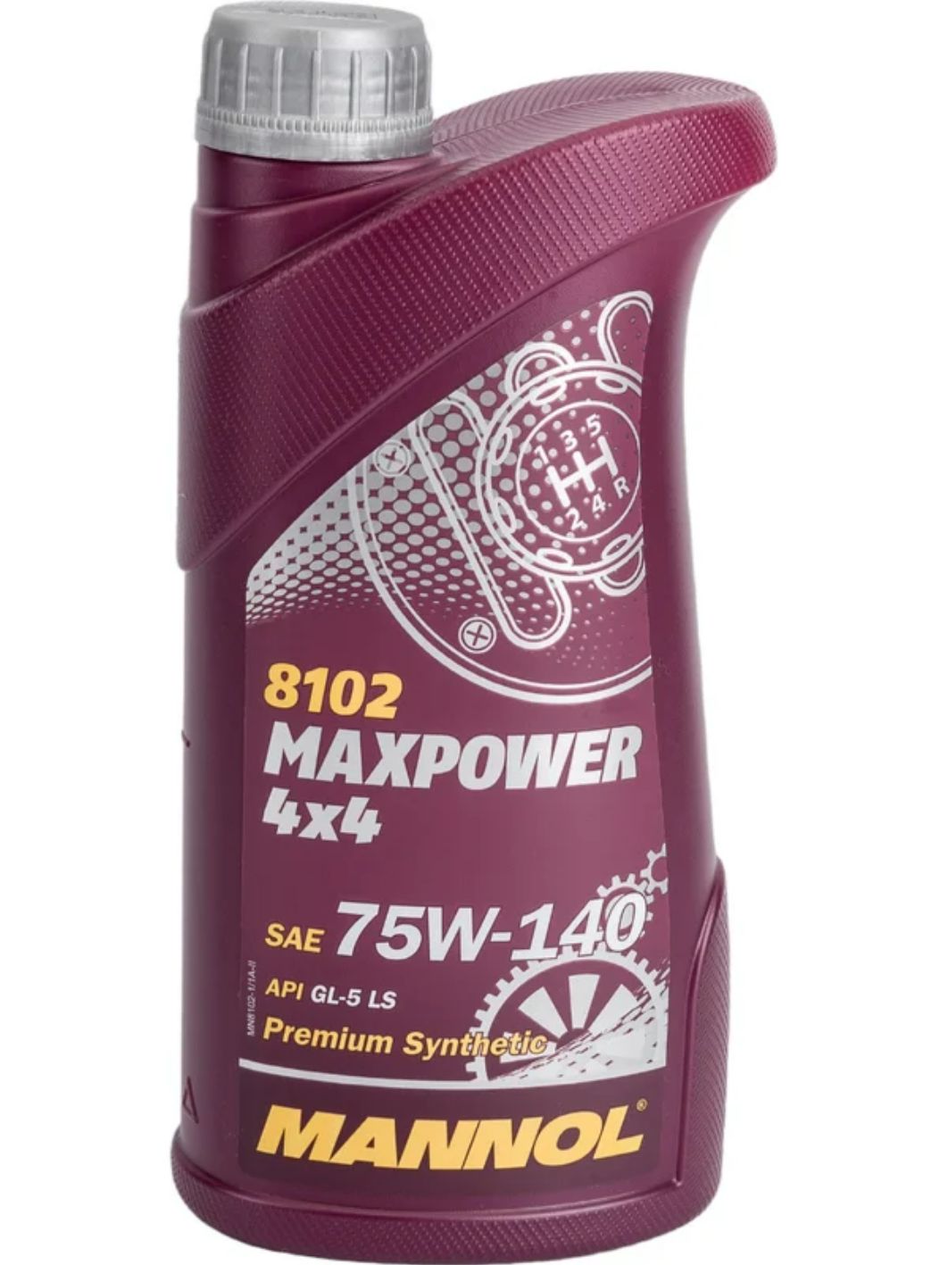 MANNOL Maxpower 75W140 GL-5 8102 1л синтетическое трансмиссионное масло