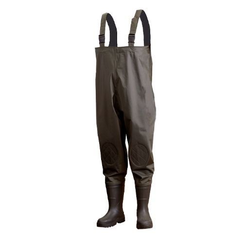 Полукомбинезон ЭВА рыбацкий нейлон мужской 44,  Олива