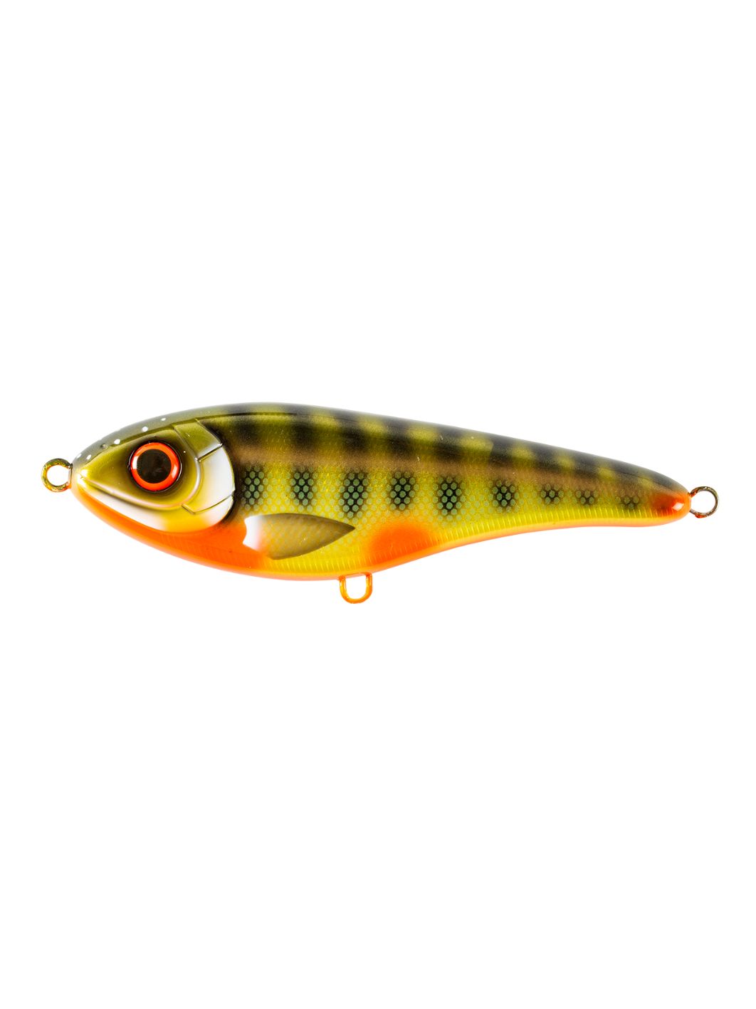 Воблер Джеркбейт Strike Pro Buster Jerk Shallow Runner,  150 мм,  64, 5 гр,  Загл. 1, 0м.,  Медленно всплывающий,  цвет: C754F Elritsa,  (EG-048S#C754F)