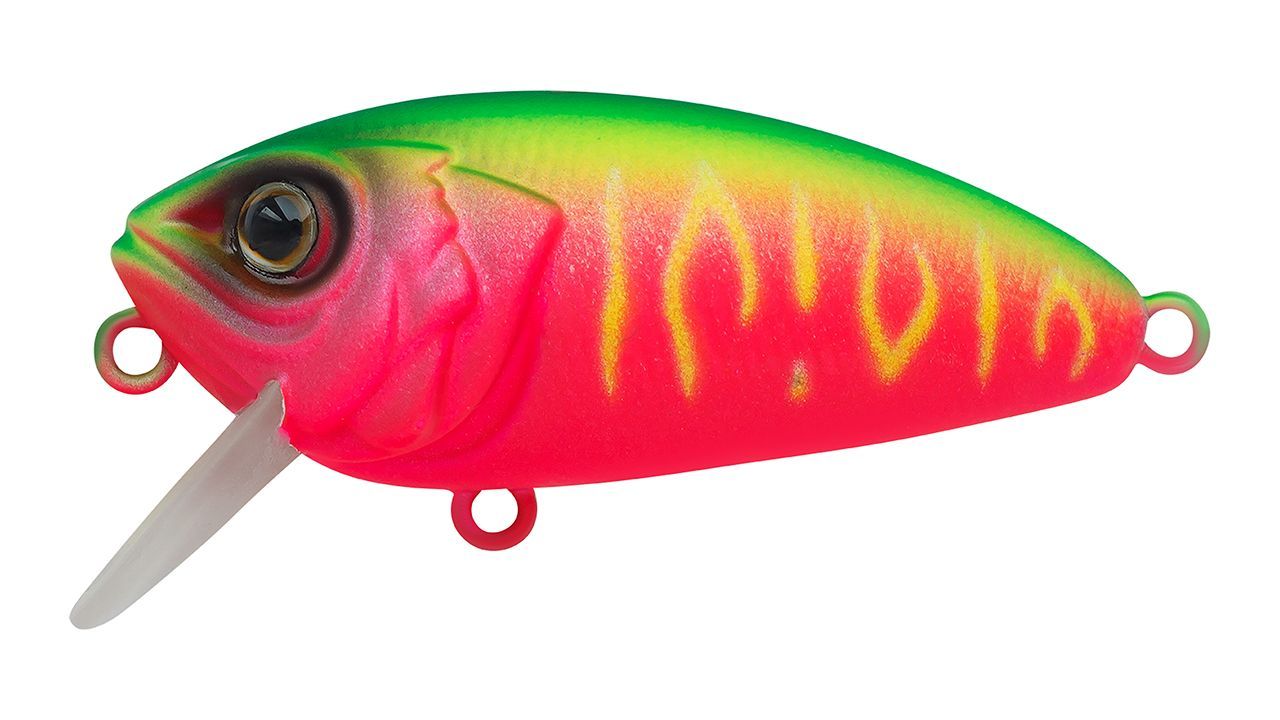 Воблер Крэнк Strike Pro Stumpy Fly 40,  42 мм,  4, 5 гр,  Загл. 0, 1м.-0, 3м.,  Плавающий,  цвет: A230S Watermelon Mat Tiger,  (EG-134#A230S)