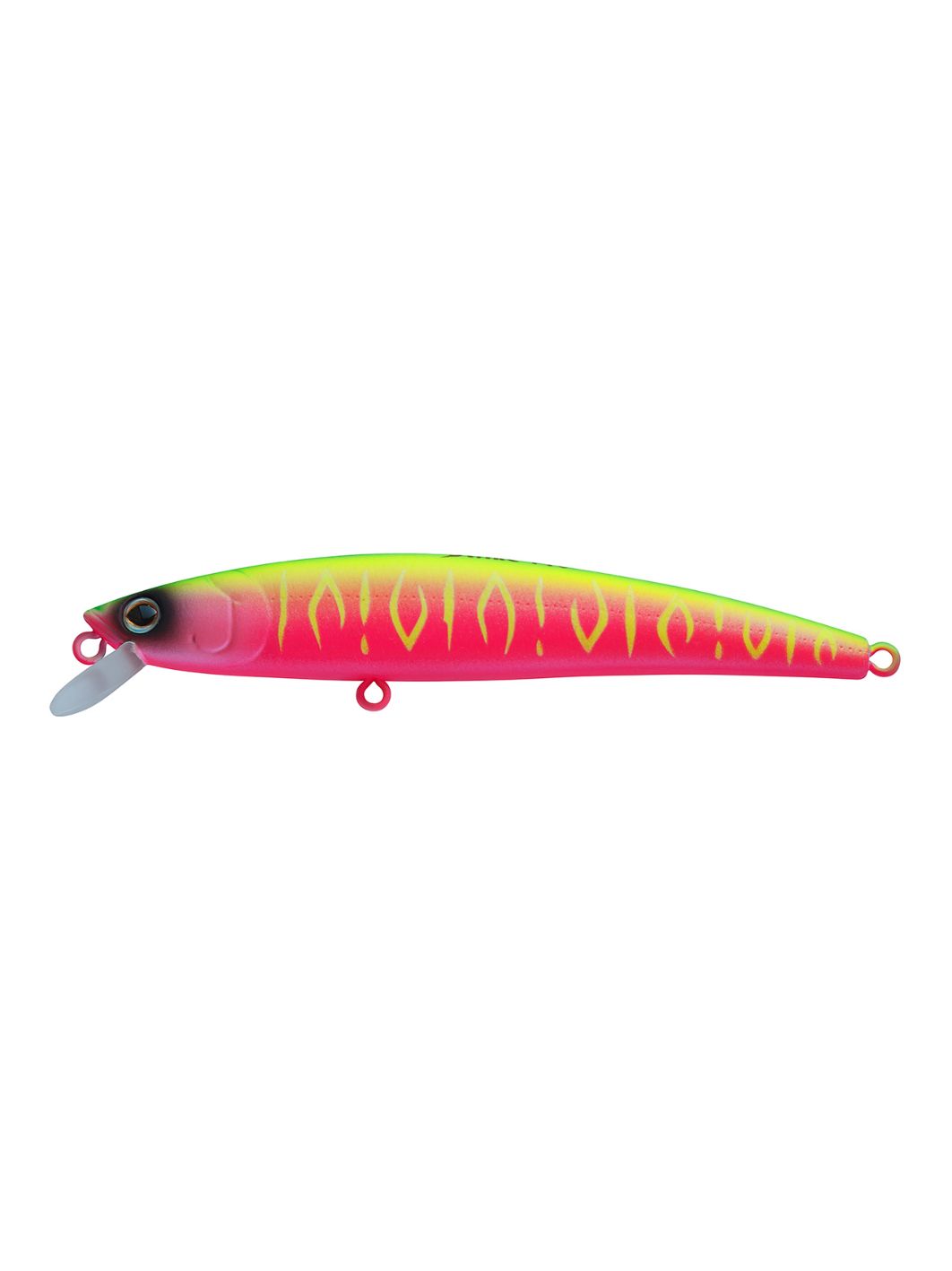 Воблер Минноу Strike Pro Alpha Minnow 95,  95 мм,  9 гр,  Загл. 0, 6м.-1, 6м.,  Плавающий,  цвет: A230S Watermelon Mat Tiger,  (EG-034F#A230S)