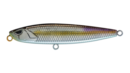 Воблер Стикбейт Strike Pro Scud Stick 70S (Slide Bait Heavy One 70),  70 мм,  16, 5 гр,  Загл. 0, 5м.-4, 0м.,  Тонущий,  цвет: A218-GCAL-EP Transparent Pearlescent Fry,  (EG-245#A218-GCAL-EP)