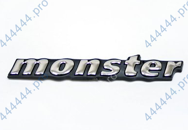 орнамент пластиковый,самоклеящийся "monster" (83)