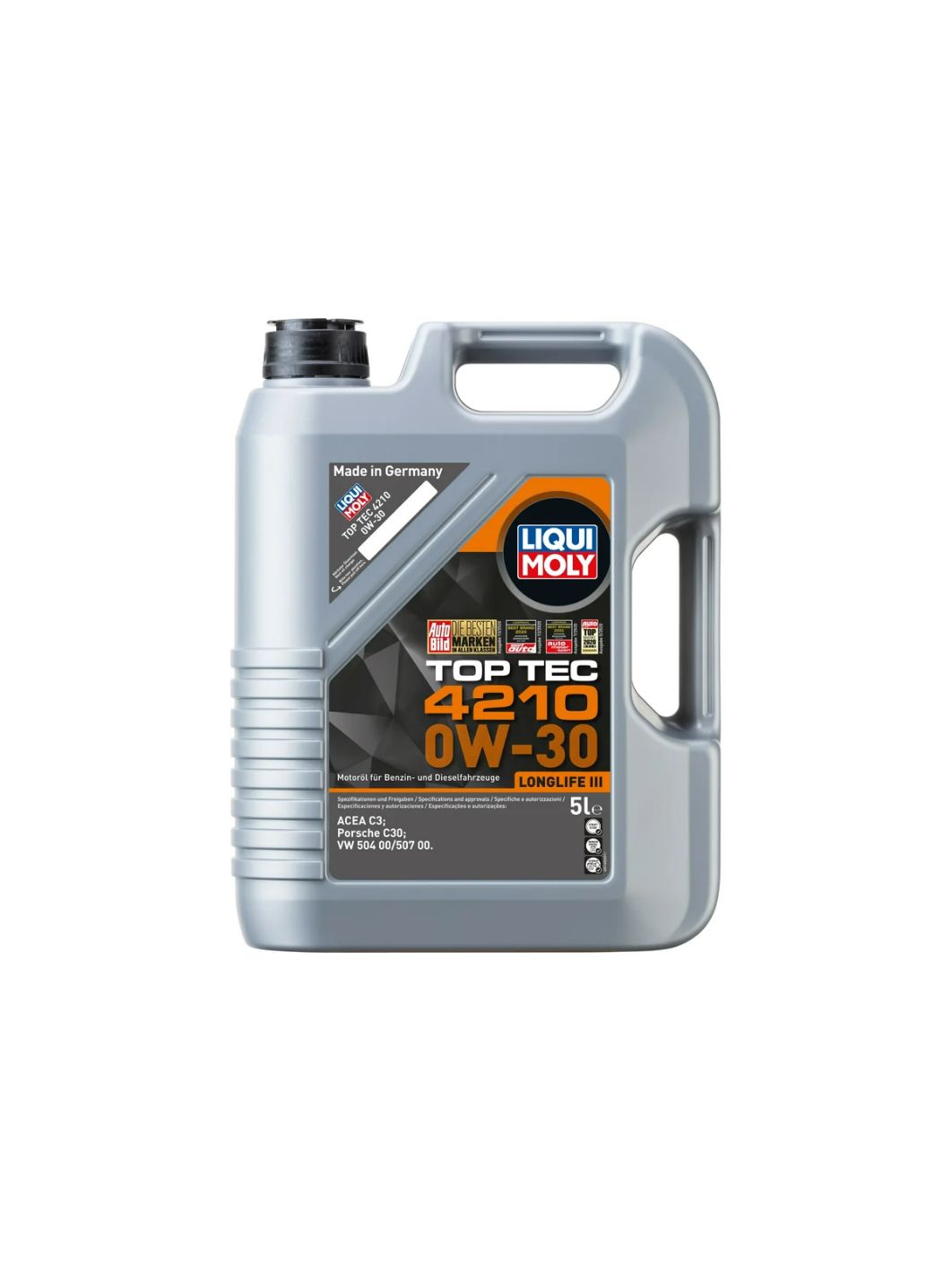 LIQUI MOLY "Top Tec 4210" 0W30 5L синтетическое моторное масло 21605