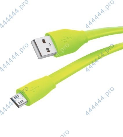 Кабель USB 2.0 - lightning (1м,  2.0А) белый TFN (CLIGUSB1MWH)