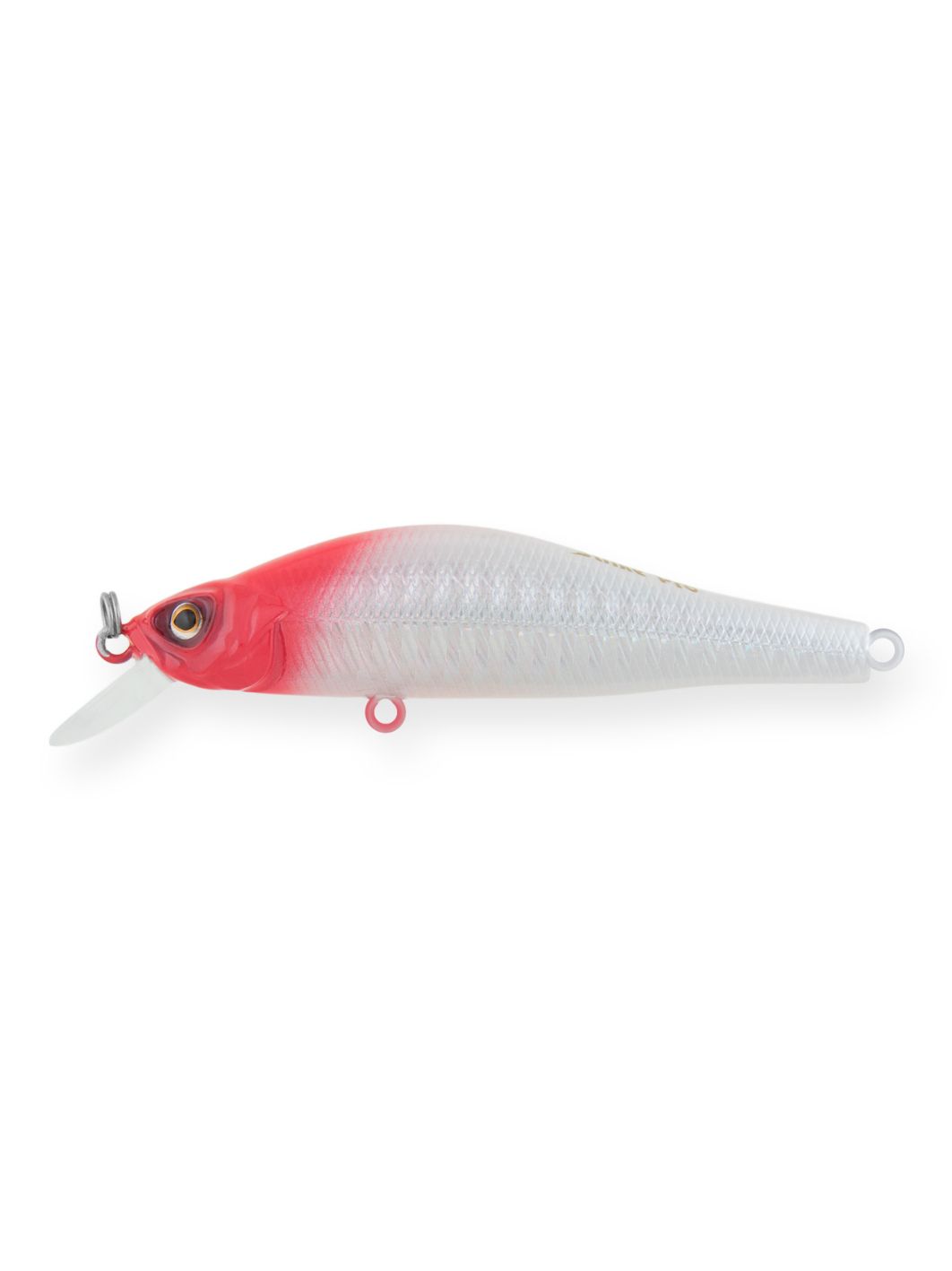 Воблер Минноу Strike Pro Archback 35SP,  35 мм,  2, 2 гр,  Загл. 0, 1м.-0, 3м.,  Нейтральный,  цвет: 022PPP-713 Redhead Silver,  (EG-125E-SP#022PPP-713)