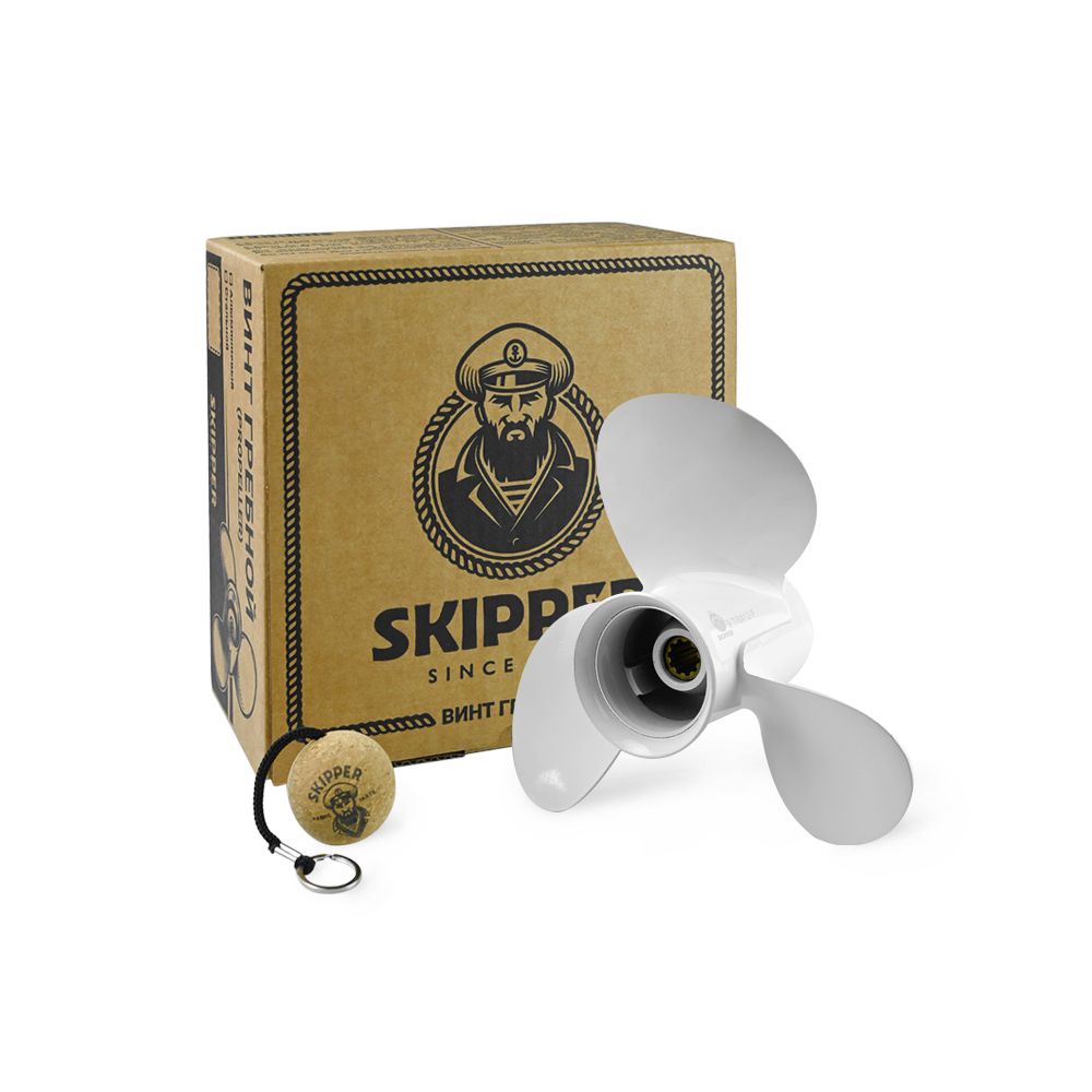Винт Skipper SK664-45954-01-EL шл10 ди9.7/8 шаг12 Yamaha 25-30