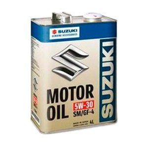 SUZUKI MOTOR OIL 5W30 4л синтетическое моторное масло