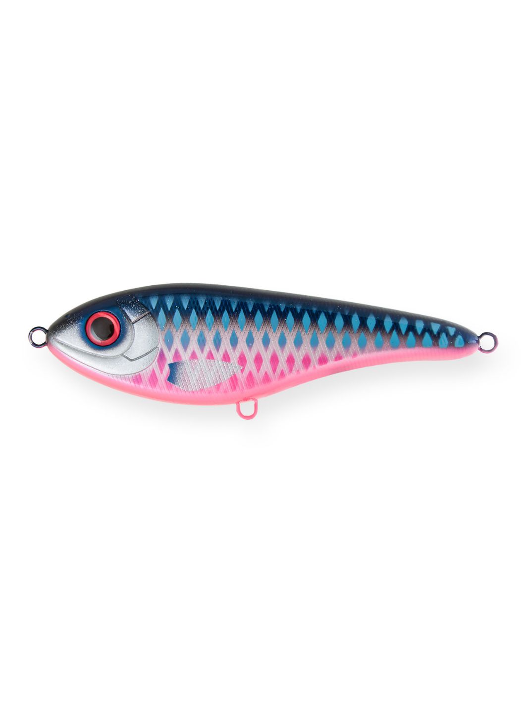 Воблер Джеркбейт Strike Pro Buster Jerk Sinking,  150 мм,  75 гр,  Загл. 0, 5м.-4, 0м.,  Тонущий,  цвет: C536F Hot Mascara,  WOLF COLOR,  (EG-048#C536F)