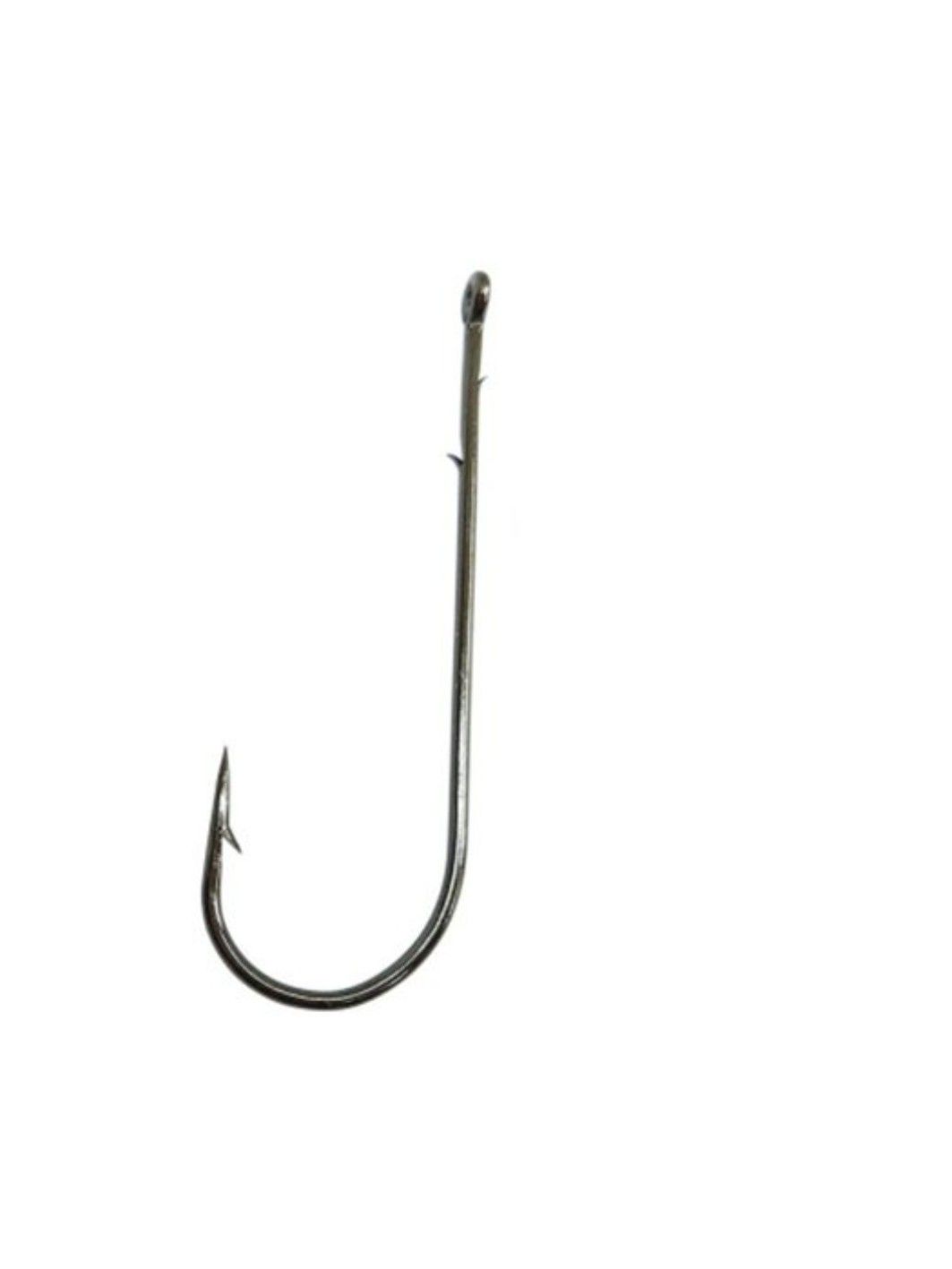 Крючок KOI "ROUND BEND WORM",  2/0 (INT),  цвет BN,  (10 шт.)