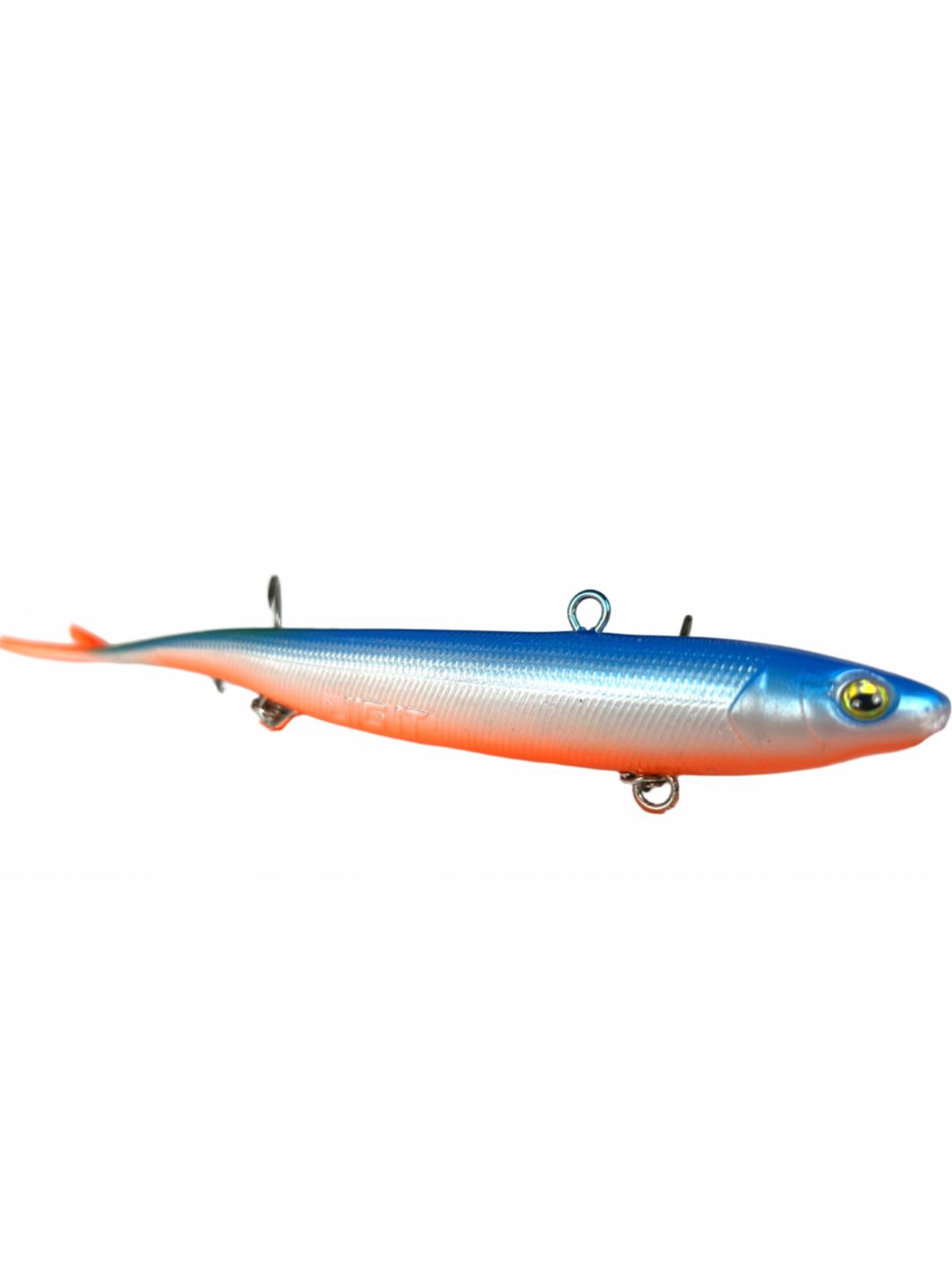 Баланслаг Jig It Whale Tail 130mm 22g цв. 002 Pearl blue