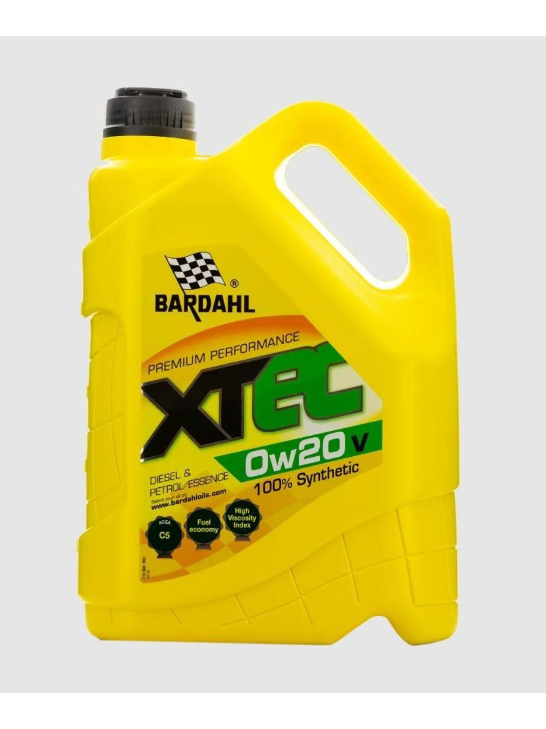 BARDAHL 0W20 XTEC V C5 SN 5L 36813 синтетическое моторное масло