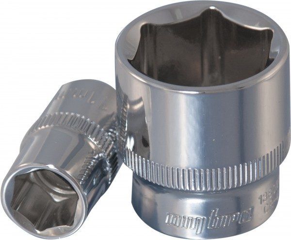 Головка торцевая 3/8" 6-гранная 17мм OMBRA 138017