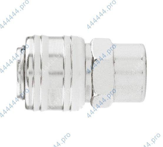 Уголок пневматический AERO G 1/4" внутренняя - G 1/4" внутренняя FoxWeld (9538)