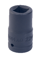 Головка торцевая 1" 6-гранная 33мм ударная АвтоДело 40333