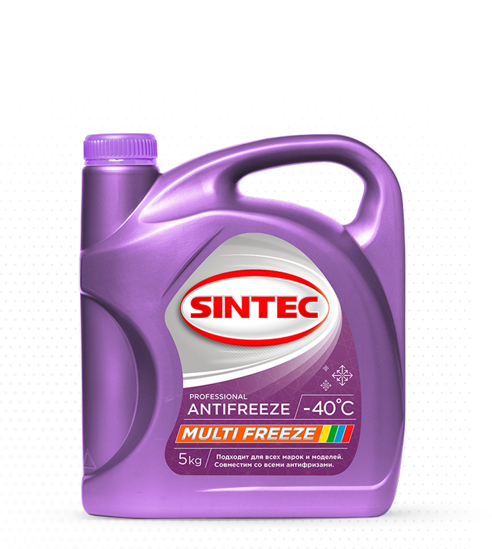 Антифриз SINTEC MULTI FREEZE 5кг универсальный