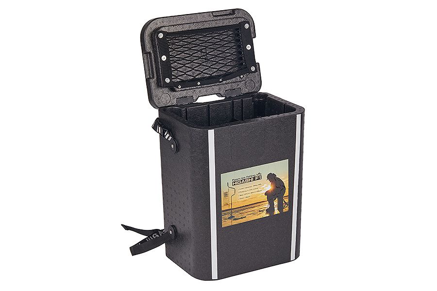 Ящик рыболовный зимний HIGASHI Foam Ice Box F1 (#Black)