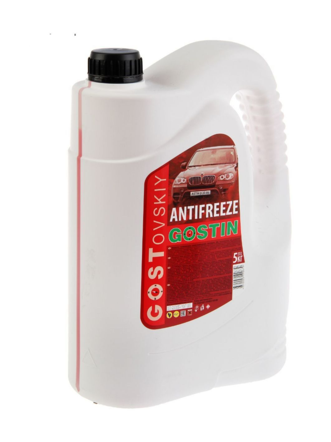 Антифриз ГОСТОВСКИЙ 5кг. красный