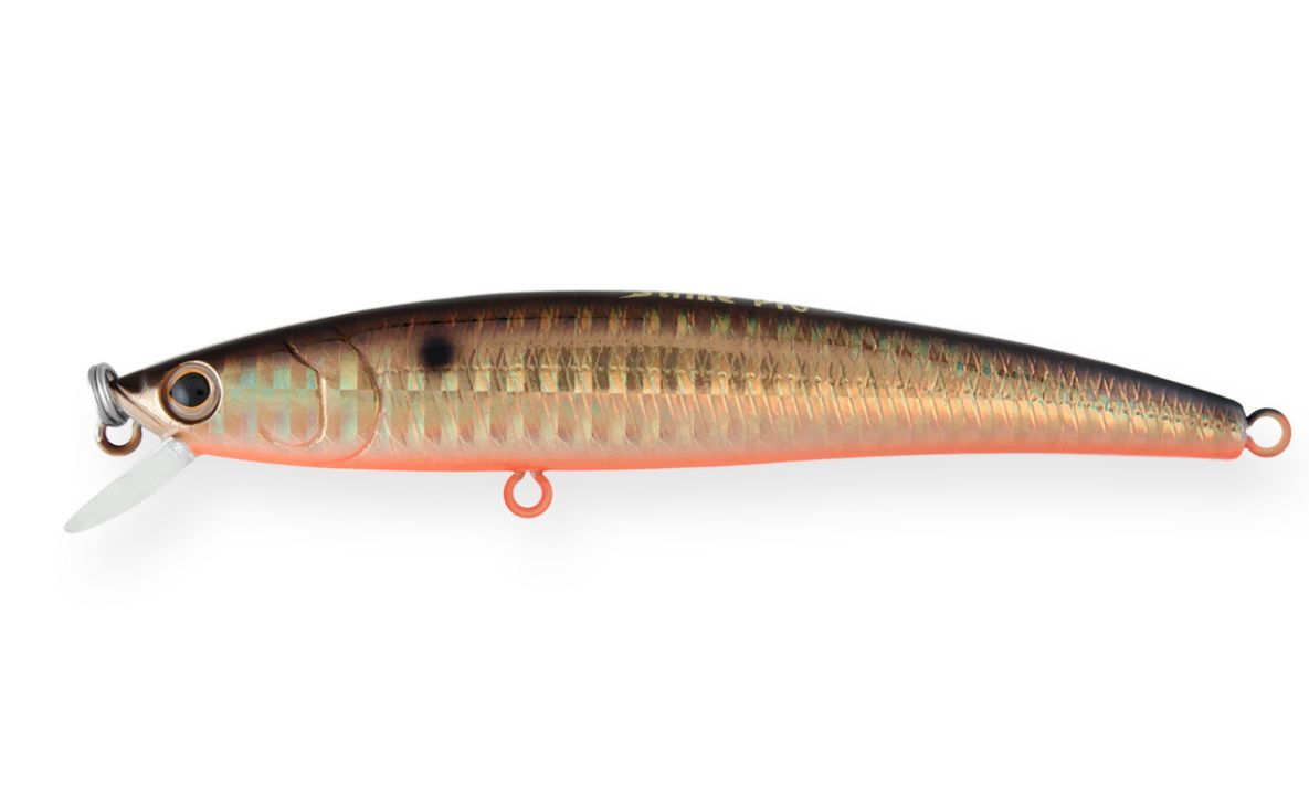 Воблер Минноу Strike Pro Arc Minnow 105SP, 105 мм, 11,5 гр, Загл. 0,6м.-1,2м., Нейтральный, цвет: 613-713, (JL-092SP#613-713)