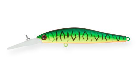 Воблер Минноу Strike Pro Jumper DR 90SP,  90 мм,  11 гр,  Загл. 1, 5м.-3, 0м.,  Нейтральный,  цвет: GC01S Mat Tiger,  (EG-192BL-SP#GC01S)