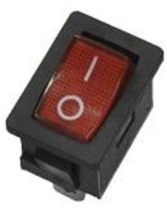 Выключатель тумблер ON/OFF (12V, 10A) красный с подсветкой NY (905441)