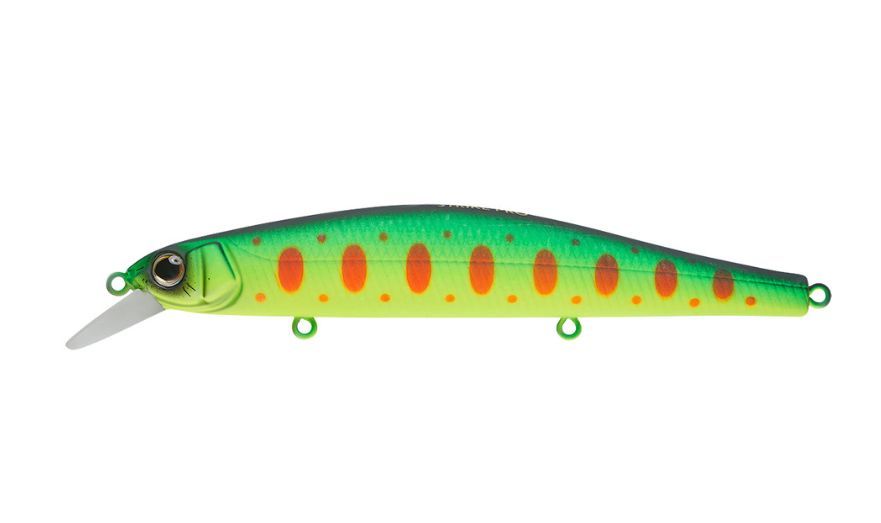 Воблер Минноу Strike Pro Hide Jerk 80 S,  80 мм,  13 гр,  Загл. 0, 4м.-1, 2м.,  Тонущий,  цвет: A209S Acid Mat Char,  (JS-344#A209S)