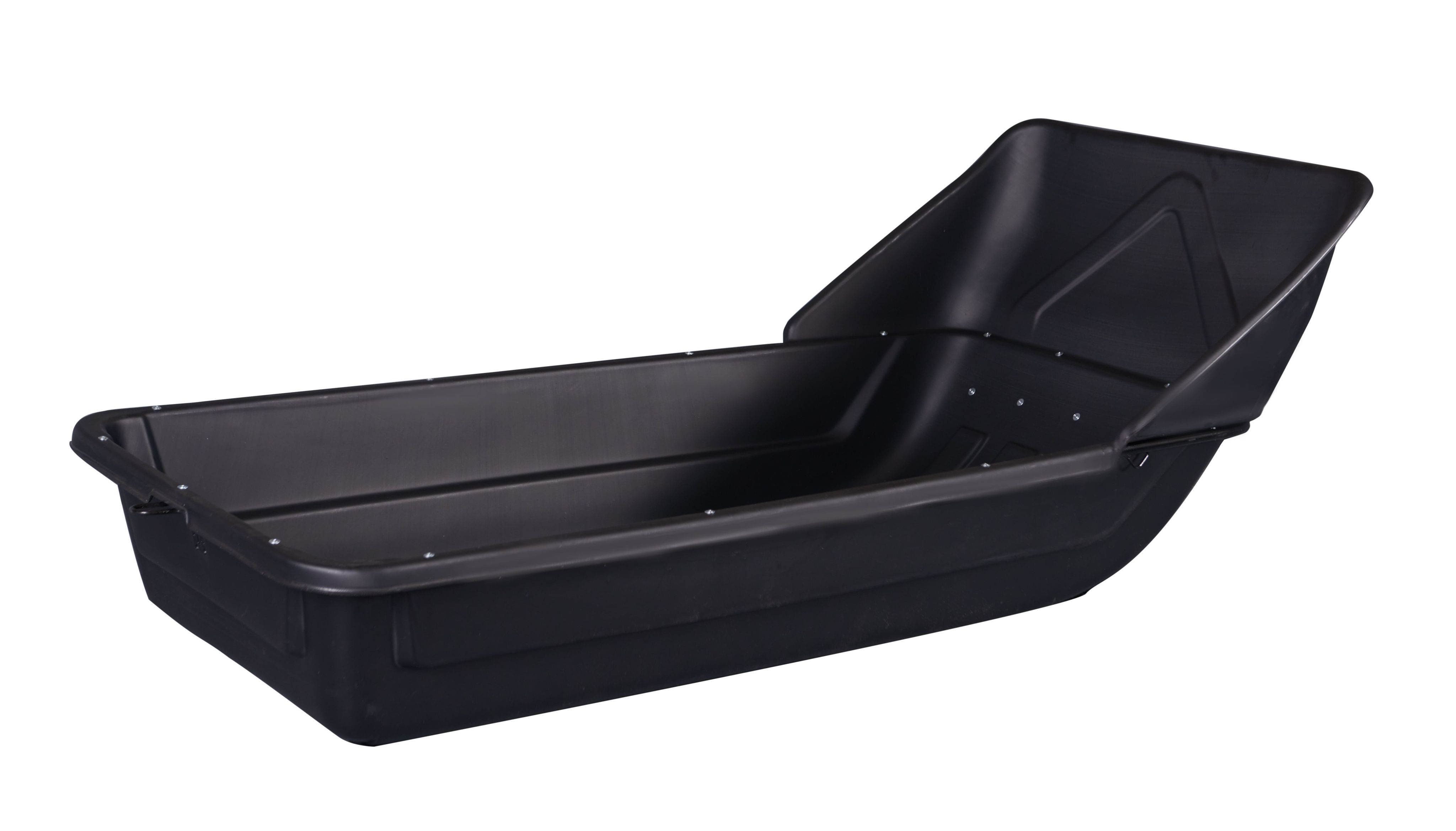 Сани волокуши 1900 с отбойником с накладками на дно(8 мм) 2120 х 980 х 670 ЦентрПласт