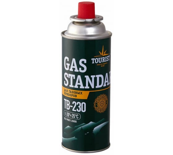 Баллон газовый STANDARD для портативных приборов (TB-230) TOURIST
