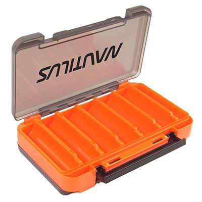 Коробка для приманок Nautilus 2-х сторонняя Orange NB2-192 19, 2*12*3, 8