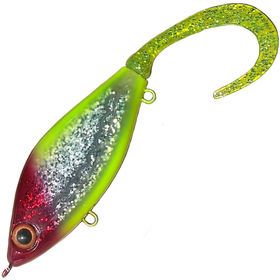 Воблер Джеркбейт Strike Pro Guppie Jr,  110 мм,  70 гр,  Загл. 0, 5м.-3, 0м.,  Тонущий,  цвет: A270G Transparent Clown,  (EG-208A#A270G)