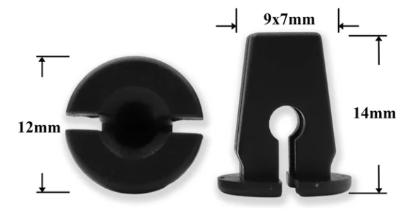 Клипса //50178/ крепления защиты колесной ниши VW (867809966)