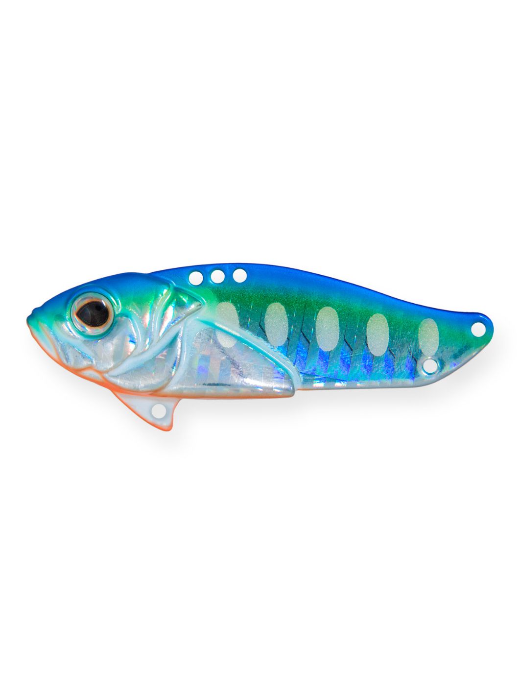 Блесна-цикада Strike Pro Cyber Vibe 40,  40 мм,  6, 6 гр,  цвет: UV Blue Silver OB,  (JG-005B#A150-713)