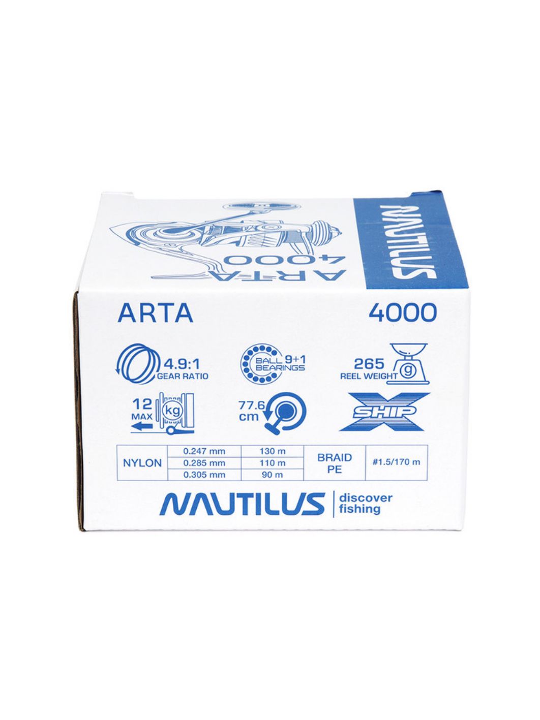 Катушка Nautilus Arta 4000 NEW